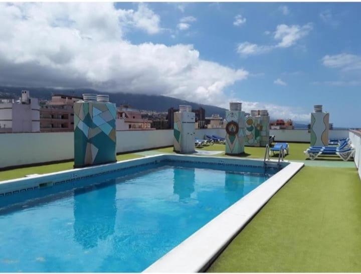 Toplage. Blick. Sauber. Guenstig. Pool. Gepflegt Puerto de la Cruz (Tenerife) Exterior foto